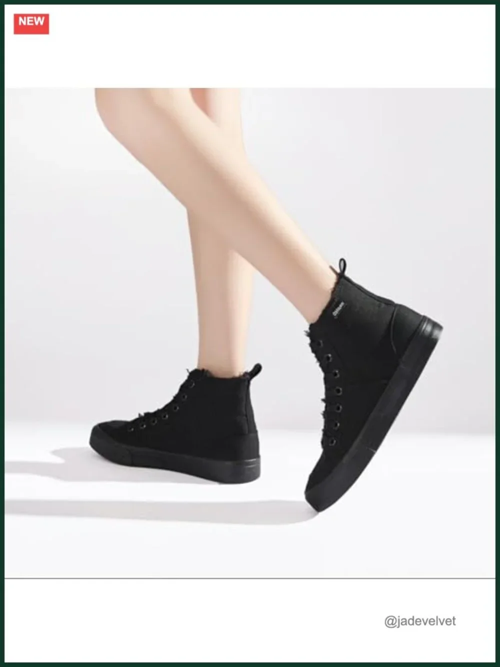 Lace Up Canvas High Top Sneakers for Women Casual Fashion Shoes